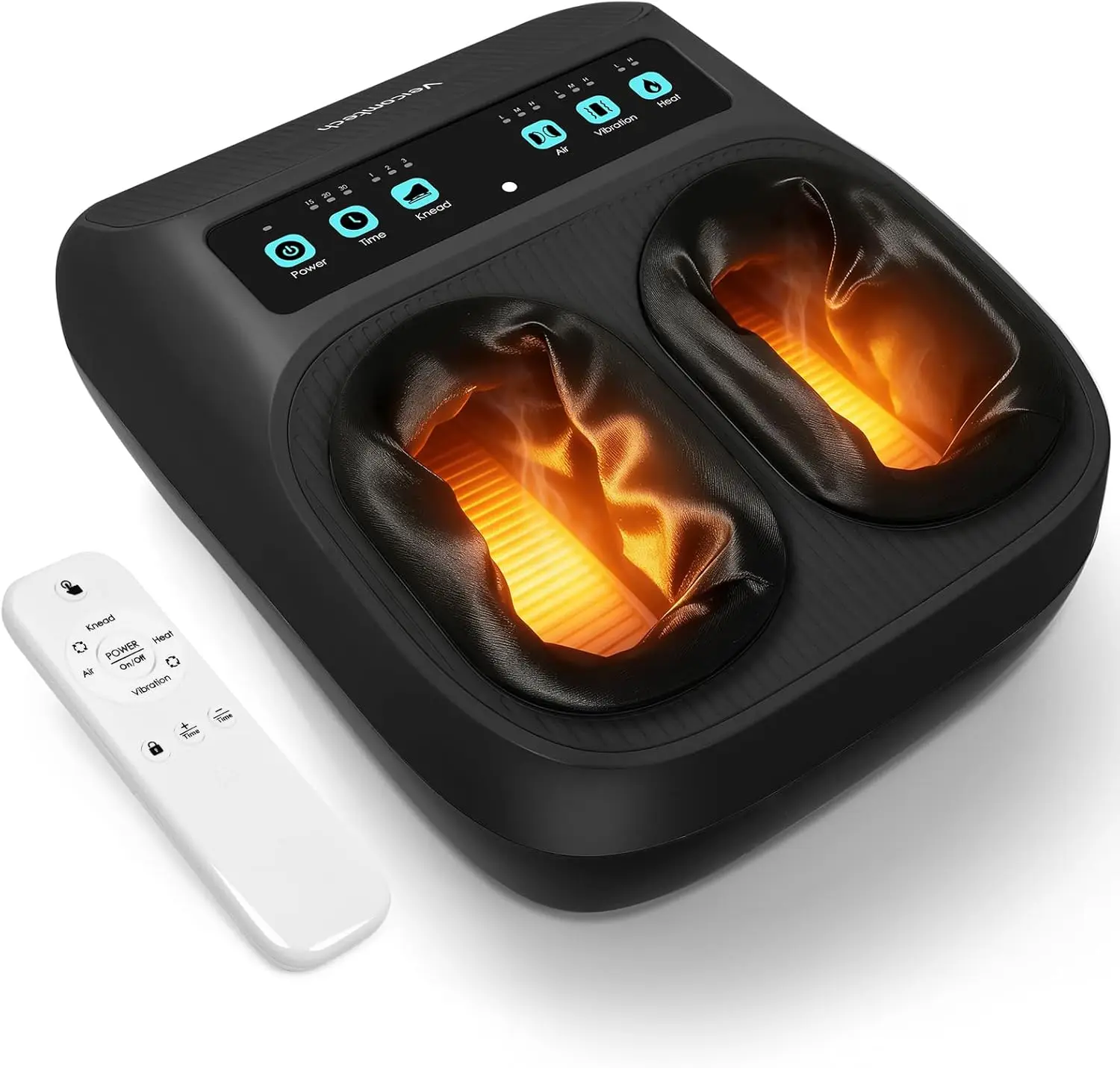 Shiatsu Foot Massager with Heat, Electric Foot Massager Machine for Plantar Fasciitis Neuropathy with Remote Control, Adjustable Vibration and Compression
Shiatsu Foot Massager with Heat, Electric Foot Massager Machine for Plantar Fasciitis Neuropathy with Remote Control, Adjustable Vibration and Compression