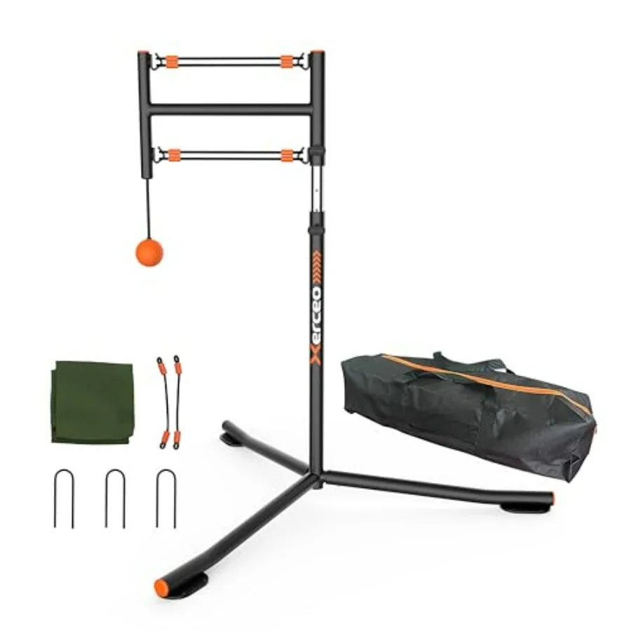 Youth Baseball Swing Trainer Adjustable Hght Batting Trainer with Auto Reset High-Density Feedback Ball Easy Setup Baseball Tra
Youth Baseball Swing Trainer Adjustable Hght Batting Trainer with Auto Reset High-Density Feedback Ball Easy Setup Baseball Tra