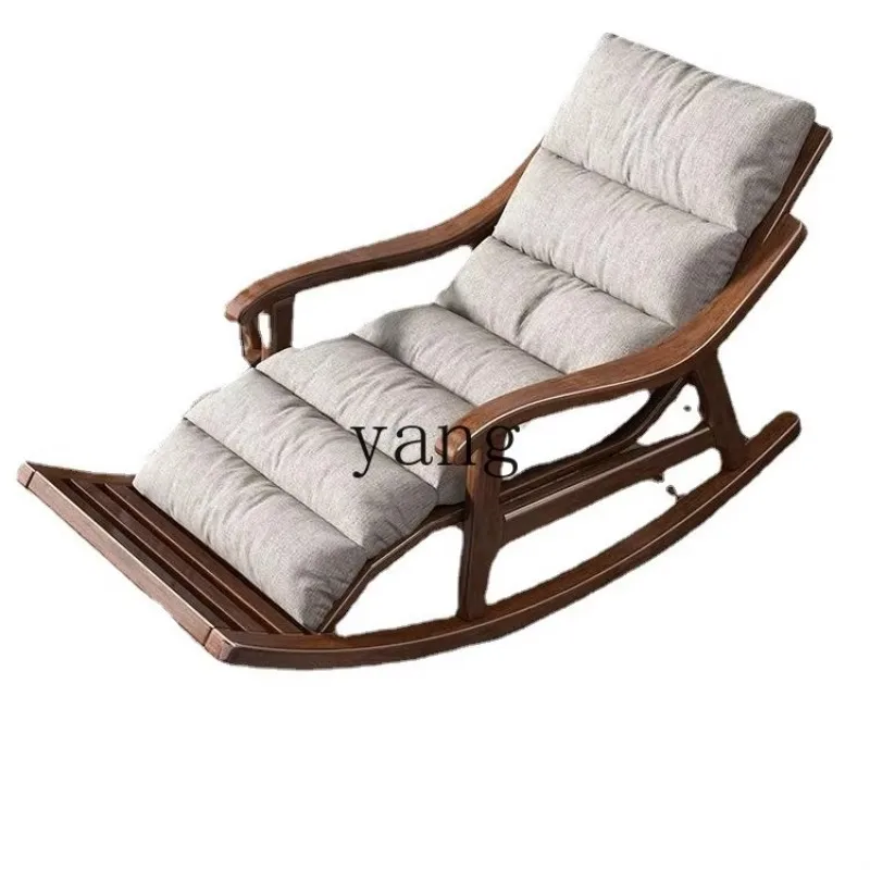 LTT New Chinese Solid Wood Rocking Chair Reclining Chair Walnut Balcony Leisure Swing Chair
LTT New Chinese Solid Wood Rocking Chair Reclining Chair Walnut Balcony Leisure Swing Chair