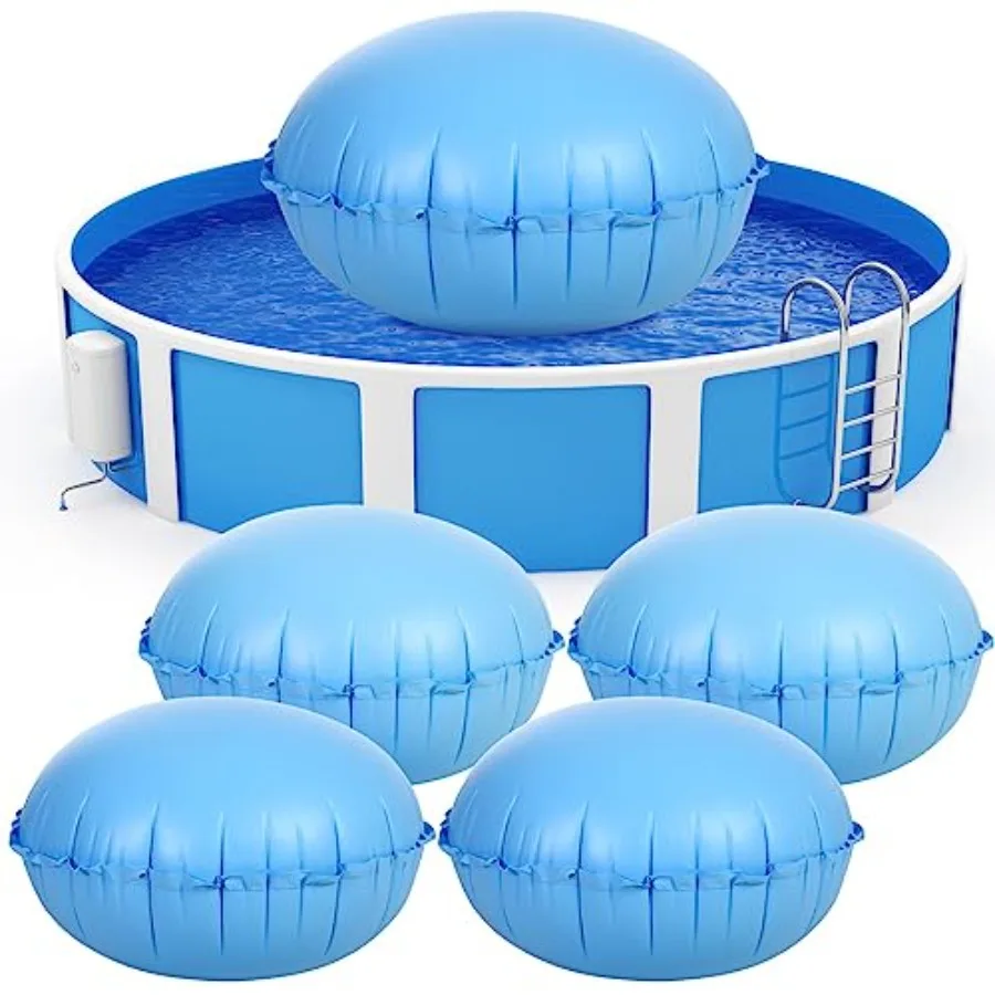 Hungdao Pcs Pool Pillows for Above Ground x Feet Cover Balloon Winterizing Inflatable Round Pool Air Pillow Float Accessories f
Hungdao Pcs Pool Pillows for Above Ground x Feet Cover Balloon Winterizing Inflatable Round Pool Air Pillow Float Accessories f