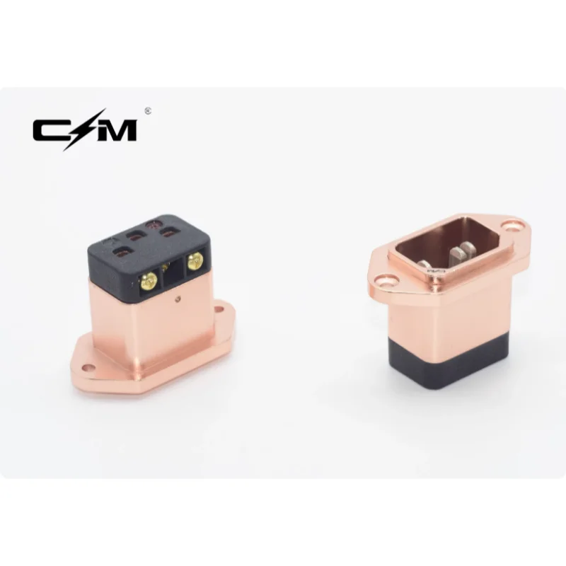 CMaudio IEC AC-09Ag pure silver power tailstock, solder free IEC power tailstock
CMaudio IEC AC-09Ag pure silver power tailstock, solder free IEC power tailstock