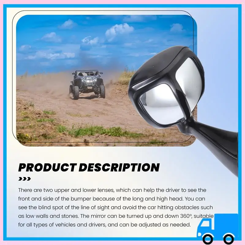 Lasting Car Rear View Blind Spot Mirror Adjustable Wide Angle Rear View Mirrors Auto Hood Head Cover Sand Plate Side Mirror For
Lasting Car Rear View Blind Spot Mirror Adjustable Wide Angle Rear View Mirrors Auto Hood Head Cover Sand Plate Side Mirror For
