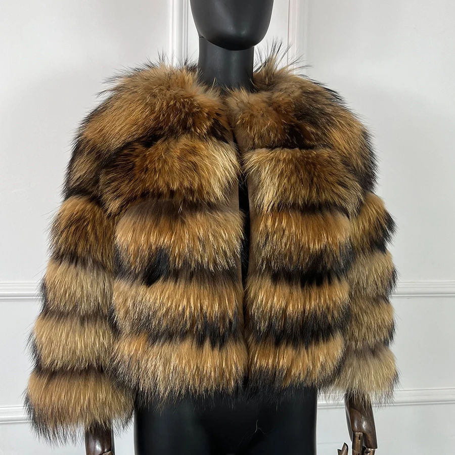 Long Style Raccoon Fur Jacket Natural Raccoon Fur Jacket Coat With Round Collar Real Fur Coat Fashion Ladies Winter Autumn Coat
Long Style Raccoon Fur Jacket Natural Raccoon Fur Jacket Coat With Round Collar Real Fur Coat Fashion Ladies Winter Autumn Coat