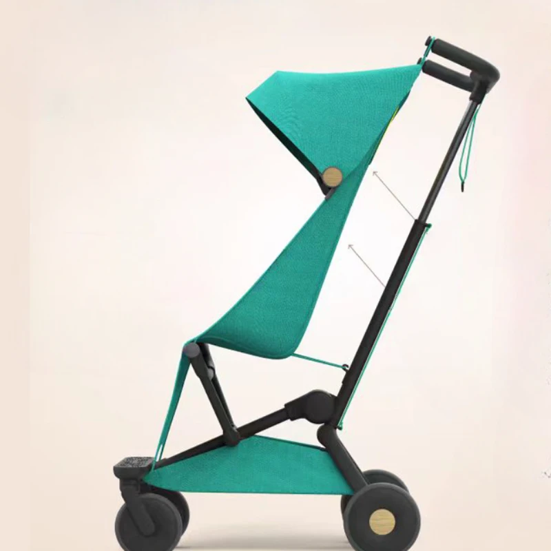 Ultra-Light Stroller - Foldable Airplane-Friendly Baby Carrier with 4-Wheel Shock Absorption, UPF50+ Canopy & Reclining Seat
Ultra-Light Stroller - Foldable Airplane-Friendly Baby Carrier with 4-Wheel Shock Absorption, UPF50+ Canopy & Reclining Seat
