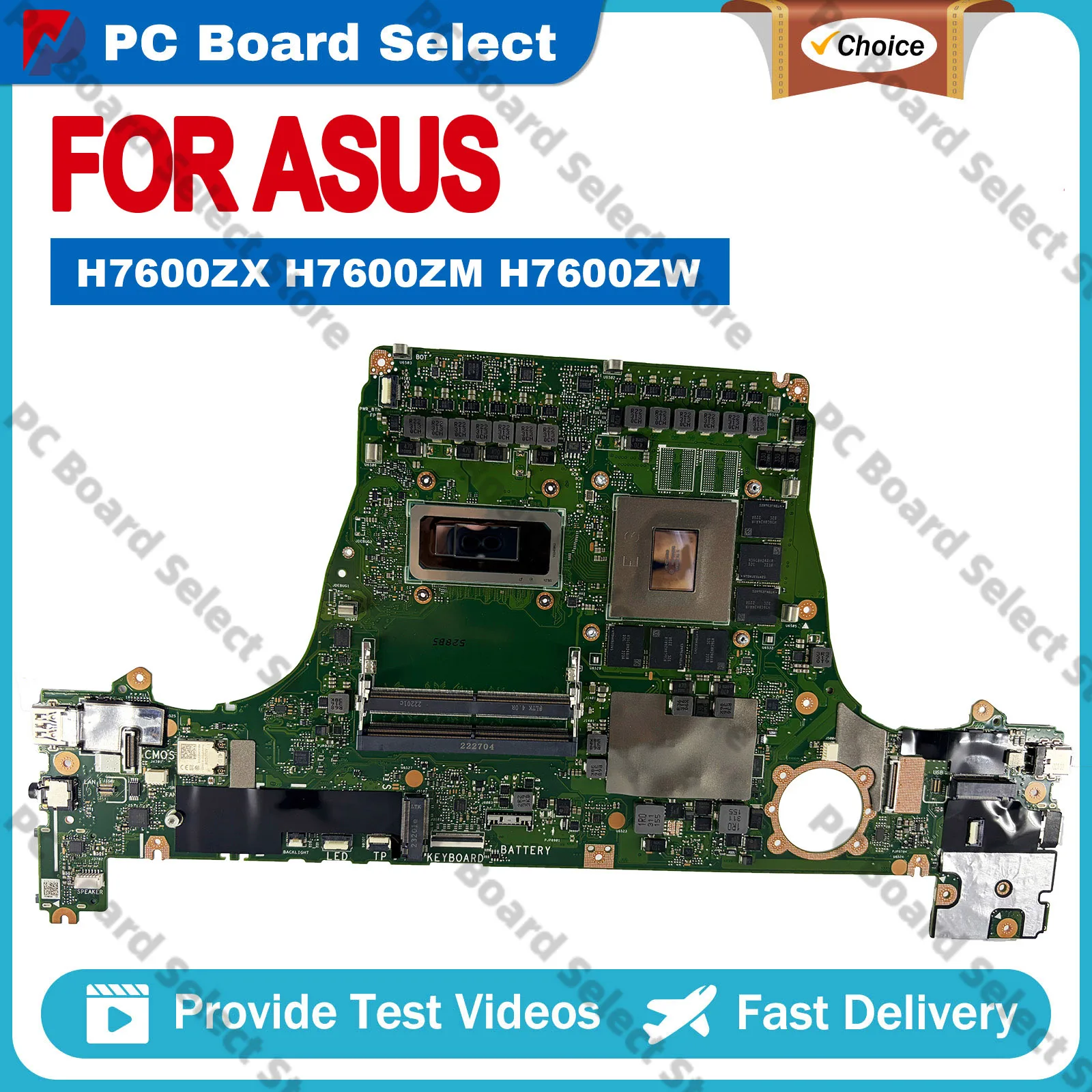 H7600ZW H7600ZX Laptop Motherboard For ASUS J7600ZW J7600ZM StudioBook ProArt H7600ZM 16 H7600ZW Mainboard W/ 12th Gen i5 i7 i9
H7600ZW H7600ZX Laptop Motherboard For ASUS J7600ZW J7600ZM StudioBook ProArt H7600ZM 16 H7600ZW Mainboard W/ 12th Gen i5 i7 i9