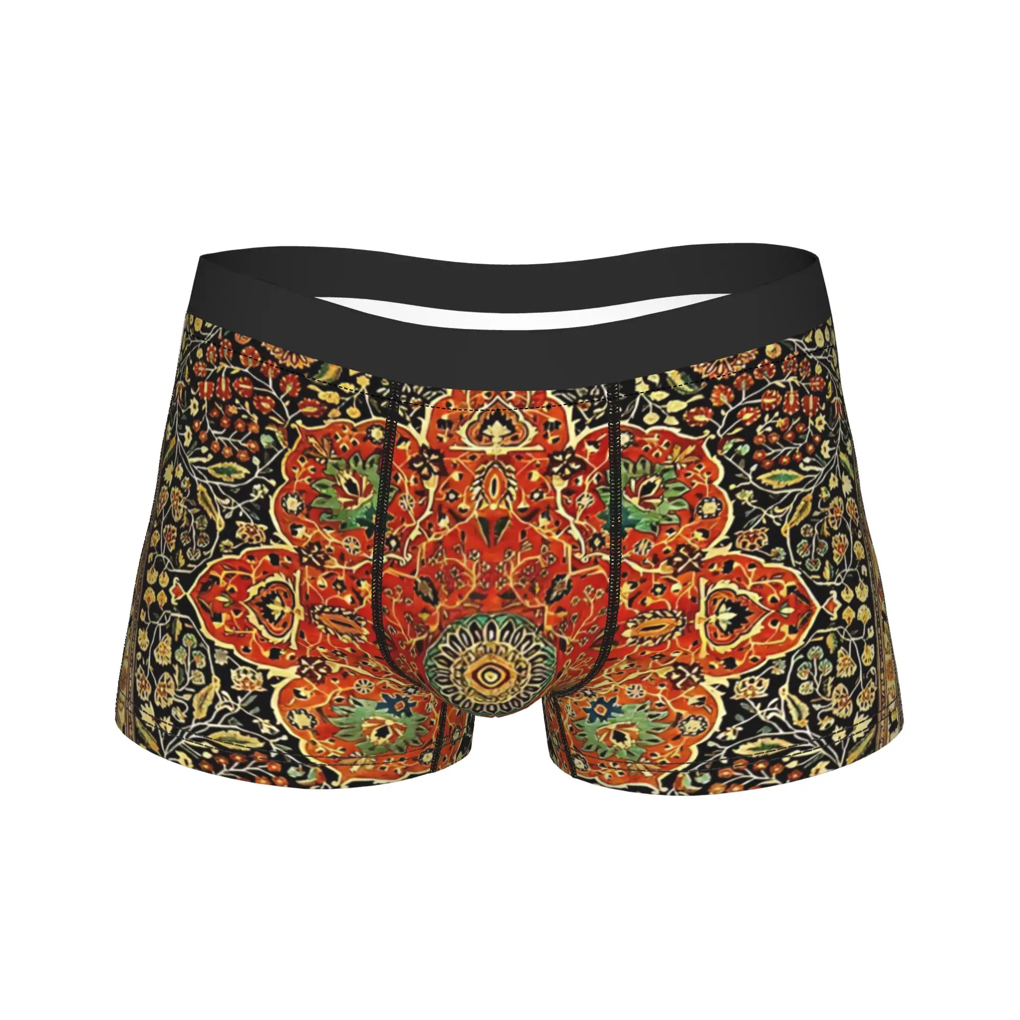 Мужские трусы-боксеры с принтом под старинный персидский ковер Мохташем Кашан, дышащие, высокого качества, больших размеров
Мужские трусы-боксеры с принтом под старинный персидский ковер Мохташем Кашан, дышащие, высокого качества, больших размеров