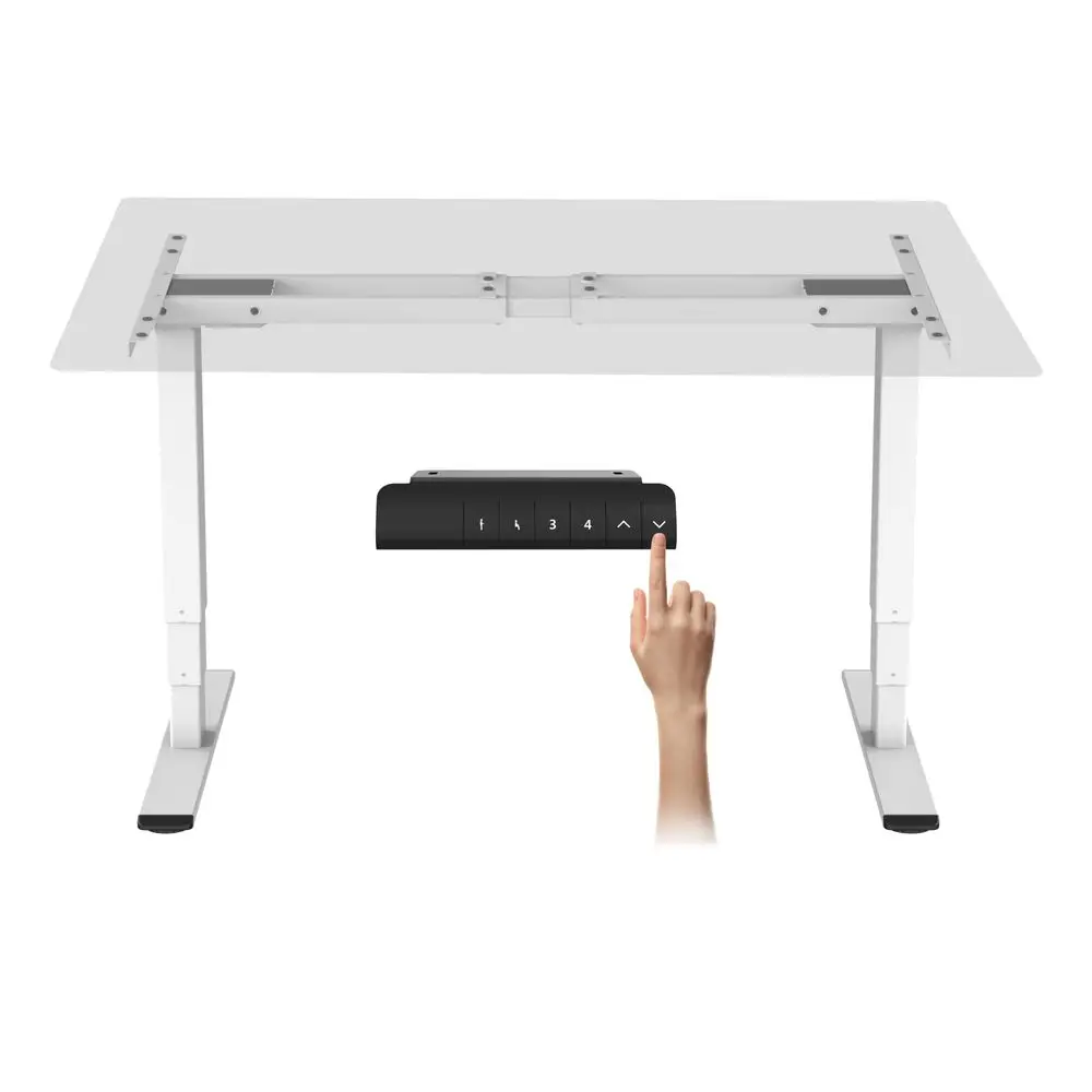 E6 Dual Motor Standing Desk Frame 3 Stages Electric Height Adjustable Stand Up Desk Frame Only White
E6 Dual Motor Standing Desk Frame 3 Stages Electric Height Adjustable Stand Up Desk Frame Only White