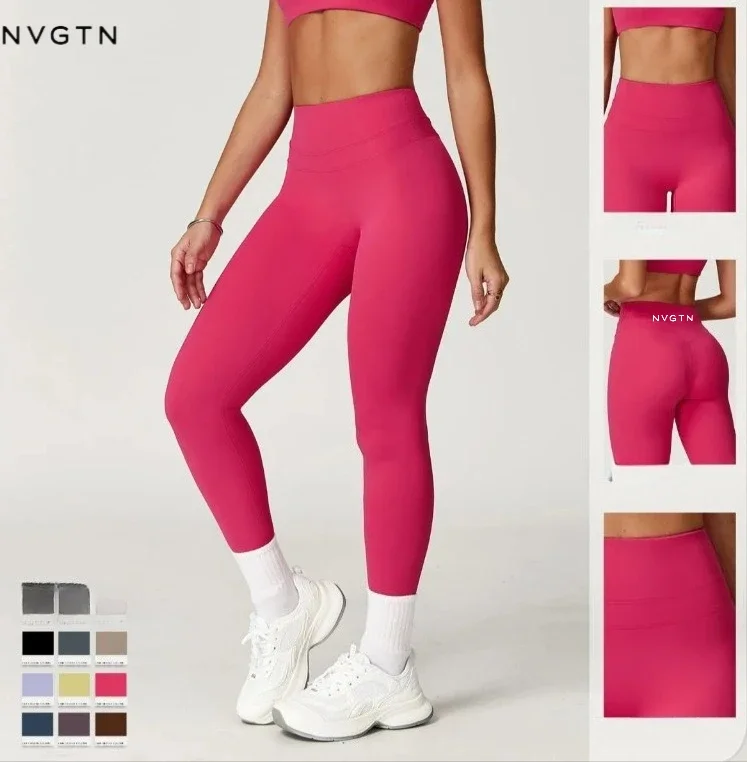 NVGTN High-quality New Summer Yoga Trousers High Waist Hip Lifting and Thin Leggings Women's Running Sports Fitness Trousers
NVGTN High-quality New Summer Yoga Trousers High Waist Hip Lifting and Thin Leggings Women's Running Sports Fitness Trousers