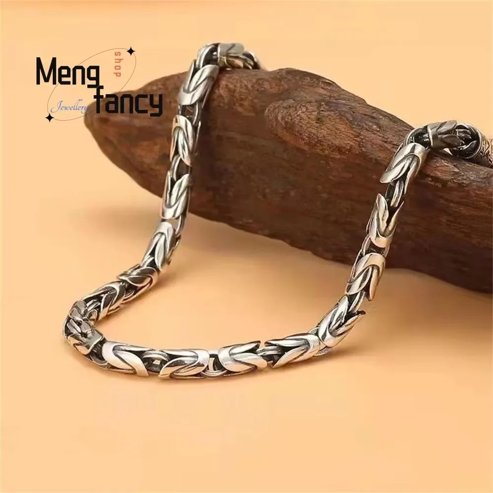 New Men's Peace Grain Silver Plated Bracelet Charm Exquisite High-grade Personalized Luxury Quality Fashion Jewelry Holiday Gift
New Men's Peace Grain Silver Plated Bracelet Charm Exquisite High-grade Personalized Luxury Quality Fashion Jewelry Holiday Gift