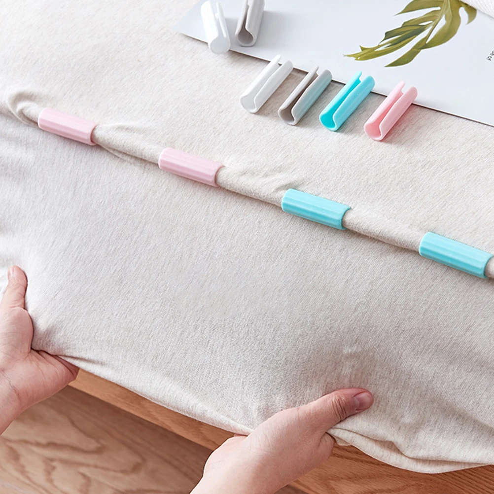 12Pcs Sheet Clip Bed Sheet Holder Strong Grip Fastener for Mattress Pad Flat Cover Non-Slip Retainer Clamp Tool Grey
12Pcs Sheet Clip Bed Sheet Holder Strong Grip Fastener for Mattress Pad Flat Cover Non-Slip Retainer Clamp Tool Grey