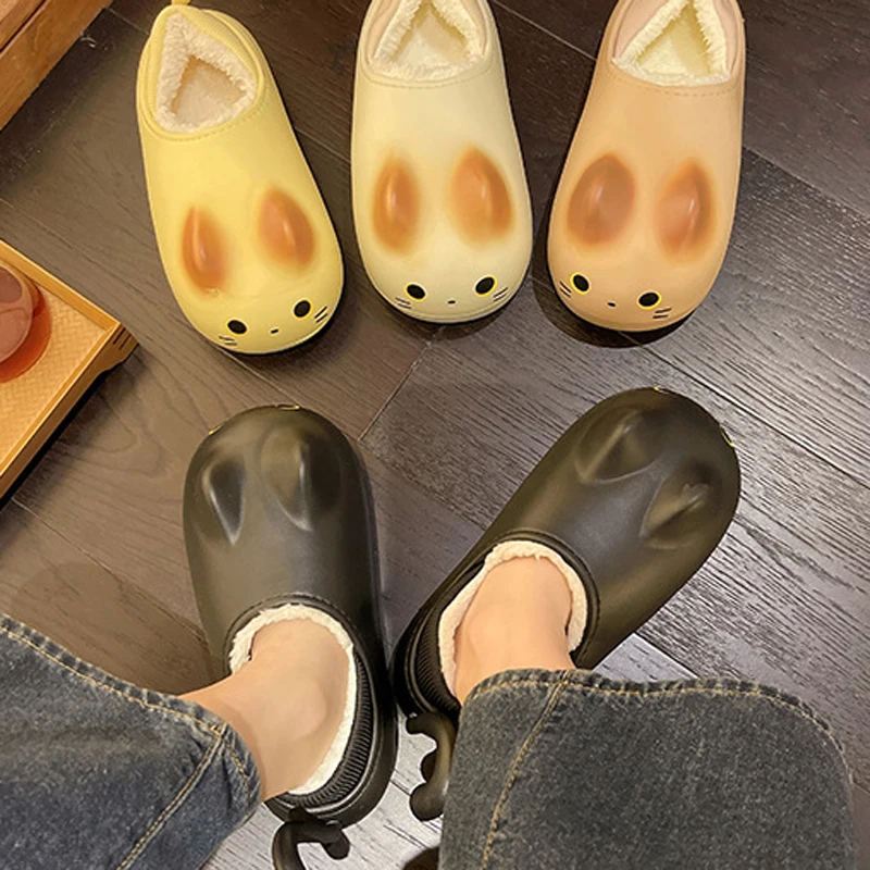 House Slipper Women Fuzzy Cat Cartoon Fur Plush Indoor Lazy Female Thermal Winter Warm Home Shoe Furry Flat flip flop Funny
House Slipper Women Fuzzy Cat Cartoon Fur Plush Indoor Lazy Female Thermal Winter Warm Home Shoe Furry Flat flip flop Funny