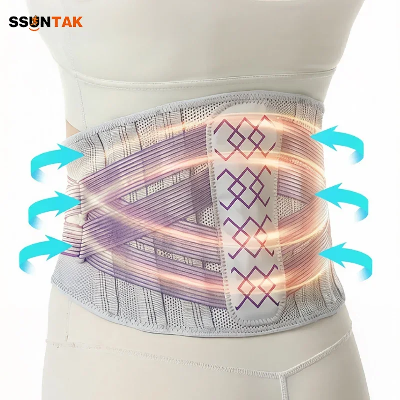 SSUNTAK Lumbar Support Brace with Support Stays & Pads Breathable Adjustable for Men Women Sciatica Herniated Disc Pain Relief
SSUNTAK Lumbar Support Brace with Support Stays & Pads Breathable Adjustable for Men Women Sciatica Herniated Disc Pain Relief