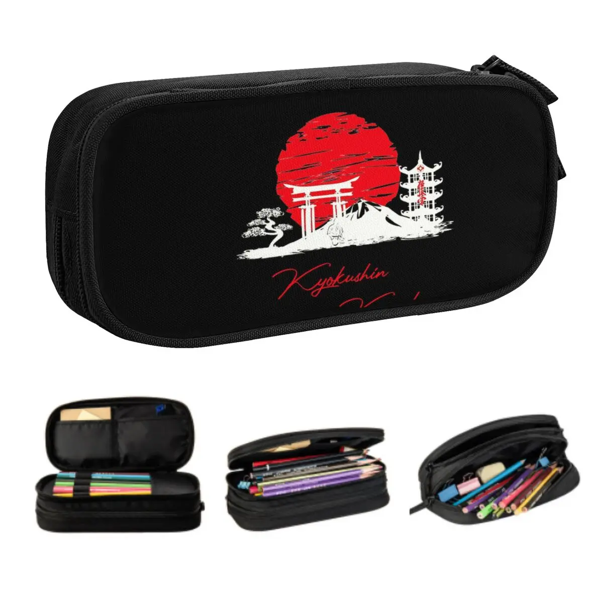 Custom Cute Kyokushin Karate Landscape Pencil Case for Girl Boy Big Capacity Martial Arts Pencil Pouch School Accessories
Custom Cute Kyokushin Karate Landscape Pencil Case for Girl Boy Big Capacity Martial Arts Pencil Pouch School Accessories