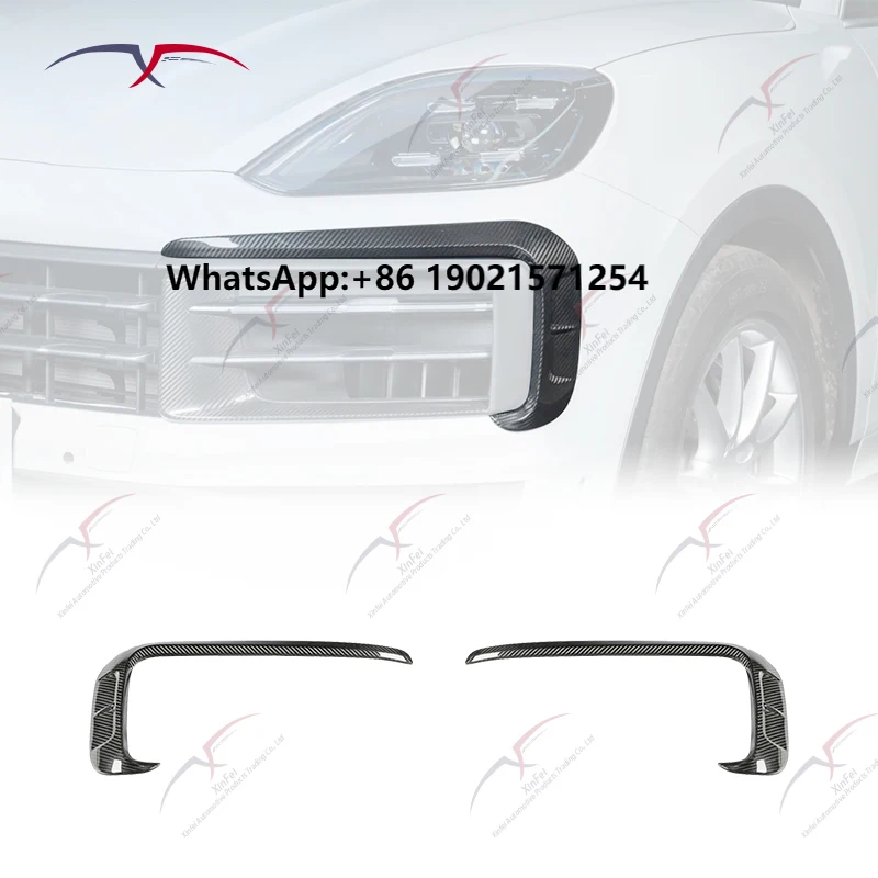 Car Bumper Modification with Carbon Fiber Front Grille Frame Suitable for Porsche Cayenne 9Y0.2 OE to MSY Body Kit Upgrade
Car Bumper Modification with Carbon Fiber Front Grille Frame Suitable for Porsche Cayenne 9Y0.2 OE to MSY Body Kit Upgrade