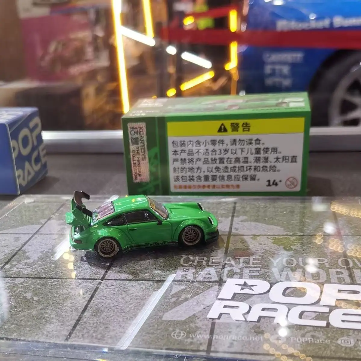 POPRACE 1:64 Porsche 930 RWB 2026 Выставочная лимитированная серия, модель автомобиля из сплава
POPRACE 1:64 Porsche 930 RWB 2026 Выставочная лимитированная серия, модель автомобиля из сплава