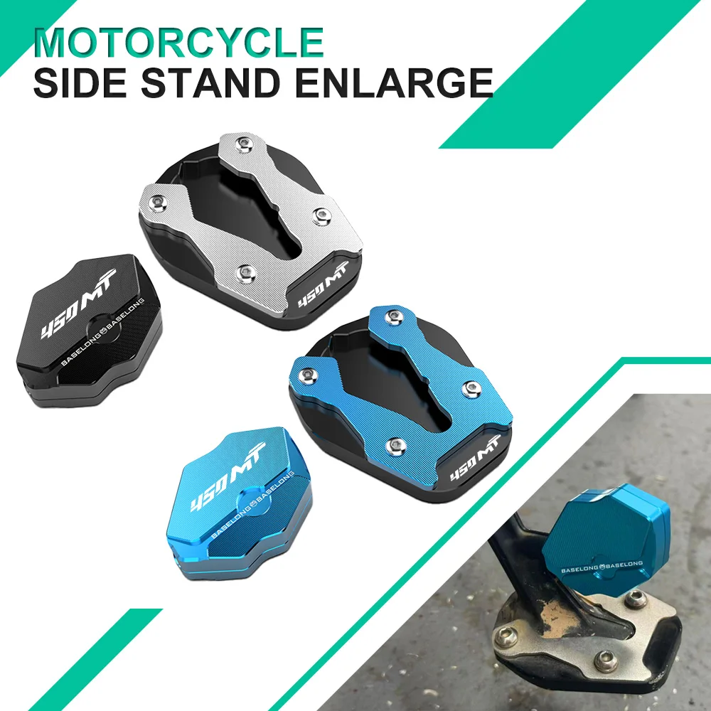 Motorcycles Aluminium Foot Side Stand Enlarger Plate Pads Kickstand Extension For CFMOTO CF MOTO 450 MT 450MT MT450 2024 2025
Motorcycles Aluminium Foot Side Stand Enlarger Plate Pads Kickstand Extension For CFMOTO CF MOTO 450 MT 450MT MT450 2024 2025