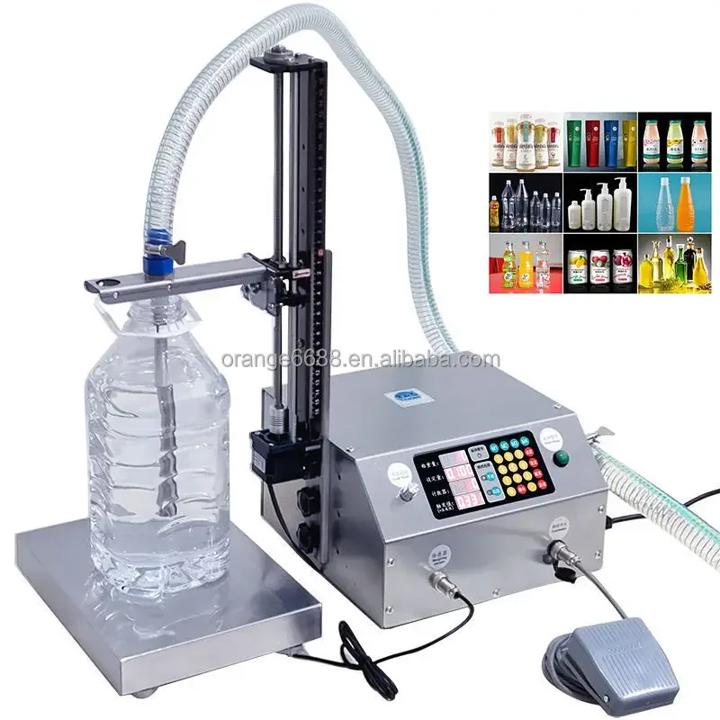 Automatic Weighing Single Head Quantitative Filling Machine Beer Beverage Oil Bottle Filler Digital Control Panel For Bottles
Automatic Weighing Single Head Quantitative Filling Machine Beer Beverage Oil Bottle Filler Digital Control Panel For Bottles