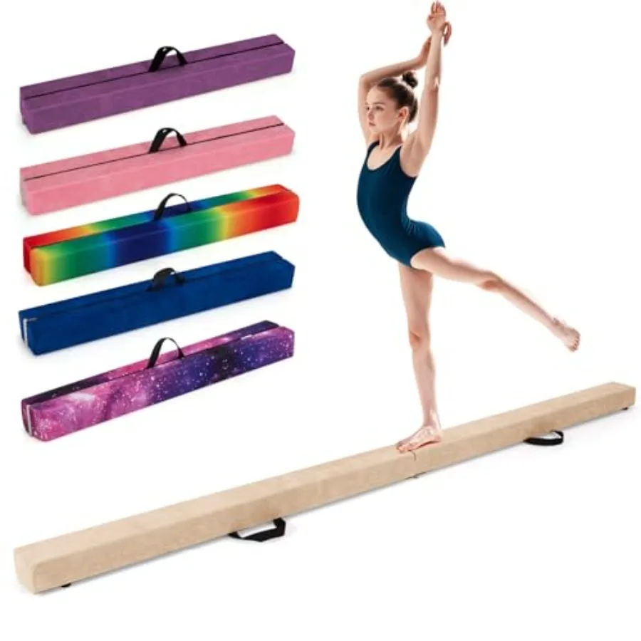 Home gymnastics training beam: 7FT/8FT/9FT folding balance beam with non-slip rubber base floor foam padding carry handles idea
Home gymnastics training beam: 7FT/8FT/9FT folding balance beam with non-slip rubber base floor foam padding carry handles idea