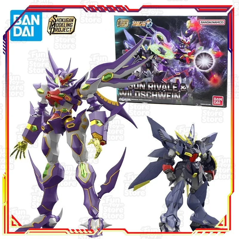 Bandai Super Robot Wars OG R-Gun Rivale & Wildschwein Action Figures Toys for Boys Gift Original Box
Bandai Super Robot Wars OG R-Gun Rivale & Wildschwein Action Figures Toys for Boys Gift Original Box