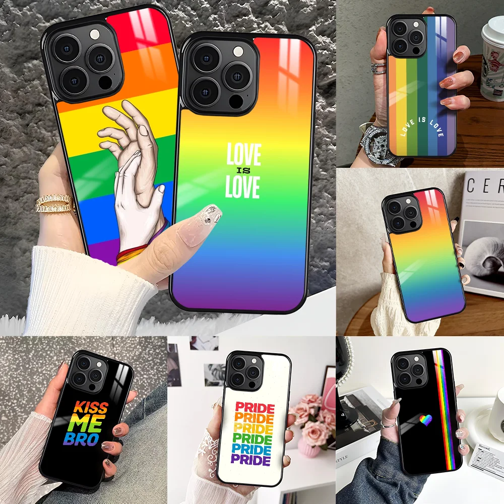 Pride Love is Love Rainbow Phone Case For iPhone 16 15 14 13 12 11 Pro Xs Max Mini Plus Antislip Shockproof Hard Funda
Pride Love is Love Rainbow Phone Case For iPhone 16 15 14 13 12 11 Pro Xs Max Mini Plus Antislip Shockproof Hard Funda