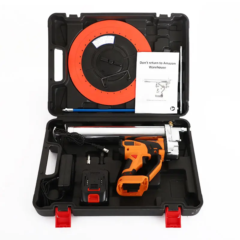 Ranlraka 900CC 12000PSI Electric High Pressure Grease Injector with Alloy Hard Pipe Explosion-Proof Hose Multiple Nozzles Set
Ranlraka 900CC 12000PSI Electric High Pressure Grease Injector with Alloy Hard Pipe Explosion-Proof Hose Multiple Nozzles Set