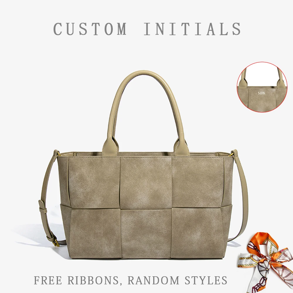 New Matte Fabric Large Capacity Hand-carrying Women's Bag High-end Trendy Woven Business Bag Fashionable One-shoulder Crossbody
New Matte Fabric Large Capacity Hand-carrying Women's Bag High-end Trendy Woven Business Bag Fashionable One-shoulder Crossbody
