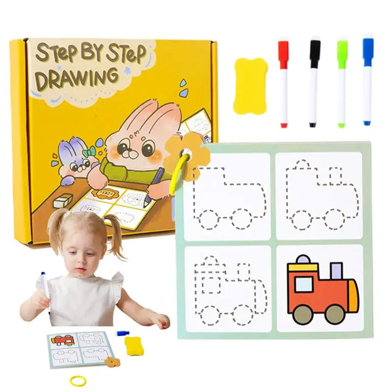 Preschool Dry Erase Workbooks Reusable Tracing Books For Kids Ages 3-5 Novelty Stick Figure Drawing Exercise Card Preschool
Preschool Dry Erase Workbooks Reusable Tracing Books For Kids Ages 3-5 Novelty Stick Figure Drawing Exercise Card Preschool