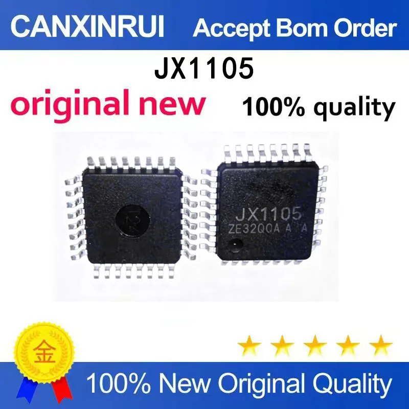 (5-100 pieces)JX1105 1105 QFP-32 SMT brand new original audio decoder
(5-100 pieces)JX1105 1105 QFP-32 SMT brand new original audio decoder
