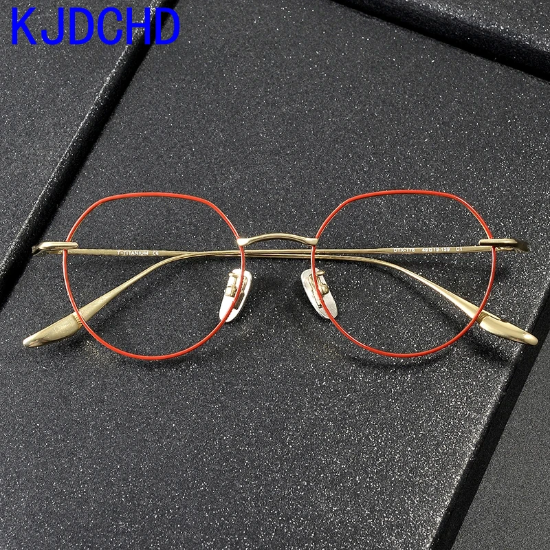 Pure Titanium Optical Glasses Frame Women 2025 Retro Round Myopia Prescription Eyeglasses Frames Men Vintage Ultralight Eyewear
Pure Titanium Optical Glasses Frame Women 2025 Retro Round Myopia Prescription Eyeglasses Frames Men Vintage Ultralight Eyewear