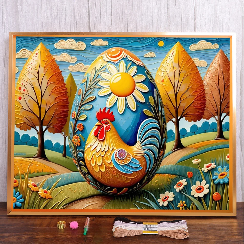 Fantasy Egg Printed Fabric Cross Stitch Full Kit Embroidery Handicraft Needlework Handiwork Hobby Sales Floss Room Decor
Fantasy Egg Printed Fabric Cross Stitch Full Kit Embroidery Handicraft Needlework Handiwork Hobby Sales Floss Room Decor