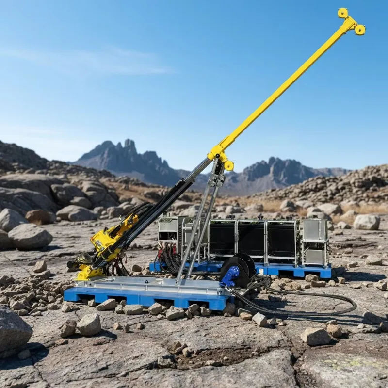 Full Hydraulic Core Drilling Rig Portable Geological Borehole Drilling Machine Water Well Exploration Drilling Equipment
Full Hydraulic Core Drilling Rig Portable Geological Borehole Drilling Machine Water Well Exploration Drilling Equipment