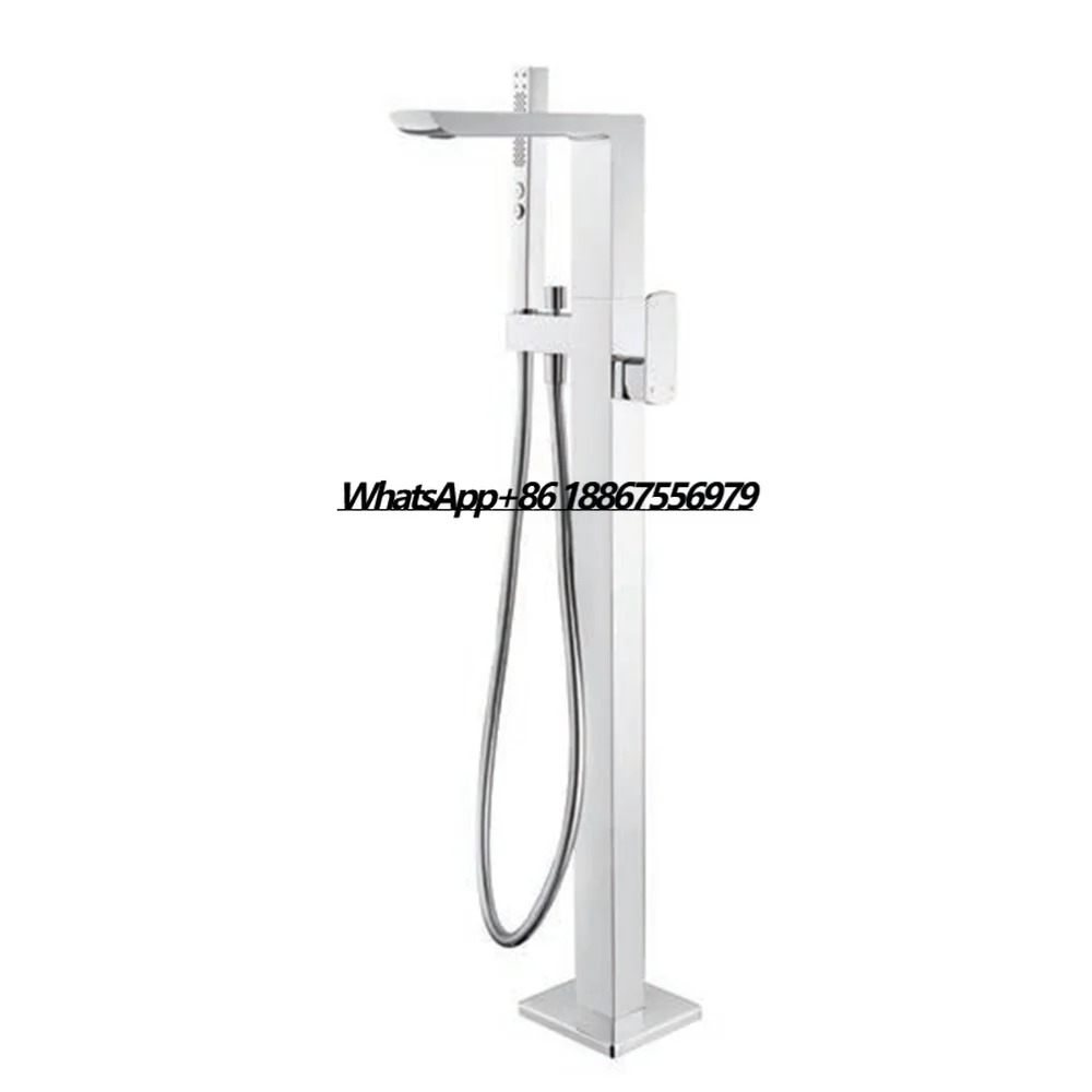 New Arrival Modern Bathroom Brass Tub Shower Faucets Soft Freestanding Bathtub Faucet for Hotel Apartment Hot Cold Water Mixer
New Arrival Modern Bathroom Brass Tub Shower Faucets Soft Freestanding Bathtub Faucet for Hotel Apartment Hot Cold Water Mixer