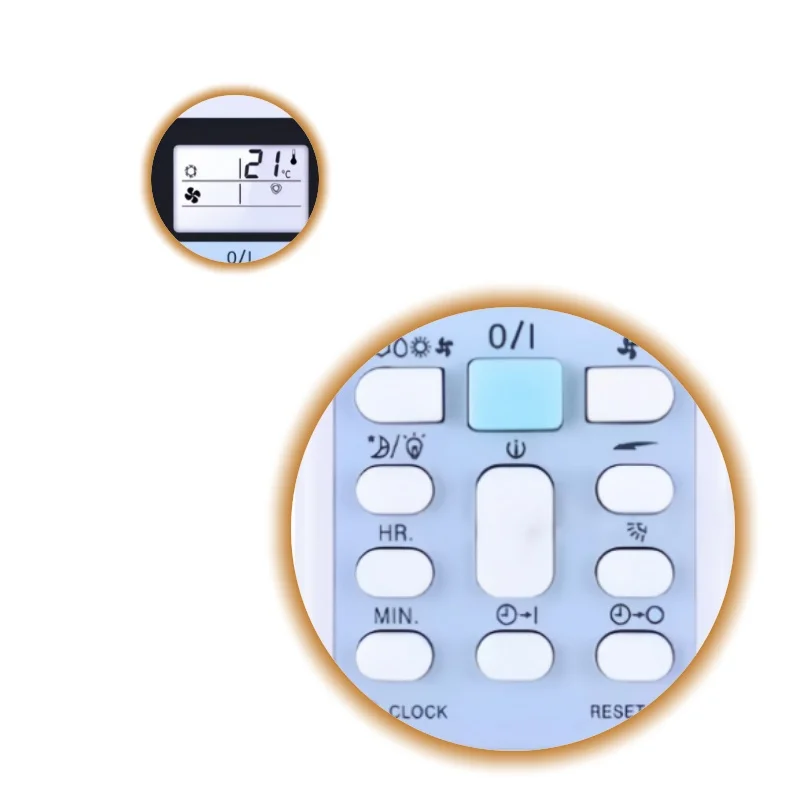 HYK Series Remote Control for Hualing Air Conditioner with Stable Signal Sensitive Buttons Plug And Play
HYK Series Remote Control for Hualing Air Conditioner with Stable Signal Sensitive Buttons Plug And Play