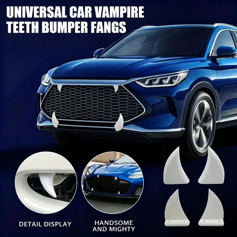 G7NA 3D Printed Vampires Tooth Decors Car Teeth Grille Decoration For SUV Truck Sedan With Easy Installation
G7NA 3D Printed Vampires Tooth Decors Car Teeth Grille Decoration For SUV Truck Sedan With Easy Installation