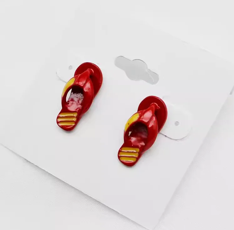 Trendy and versatile jewelry, simple and elegant glazed slippers, women's earrings.
Trendy and versatile jewelry, simple and elegant glazed slippers, women's earrings.