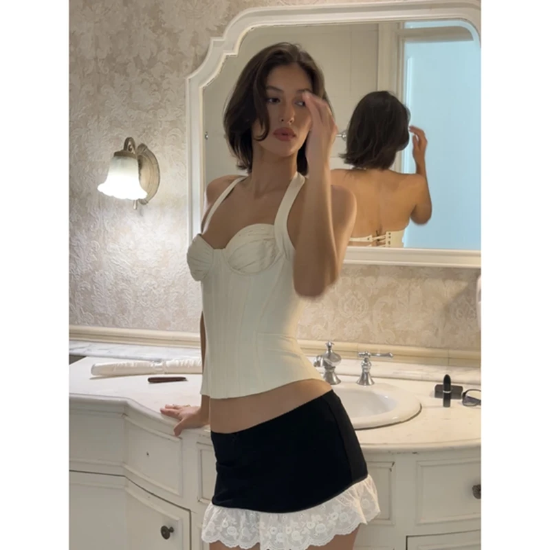 Женская эластичная мини-юбка с низкой талией и вышивкой, лоскутная тонкая летняя облегающая юбка Y2k, клубная одежда для вечеринки
Женская эластичная мини-юбка с низкой талией и вышивкой, лоскутная тонкая летняя облегающая юбка Y2k, клубная одежда для вечеринки