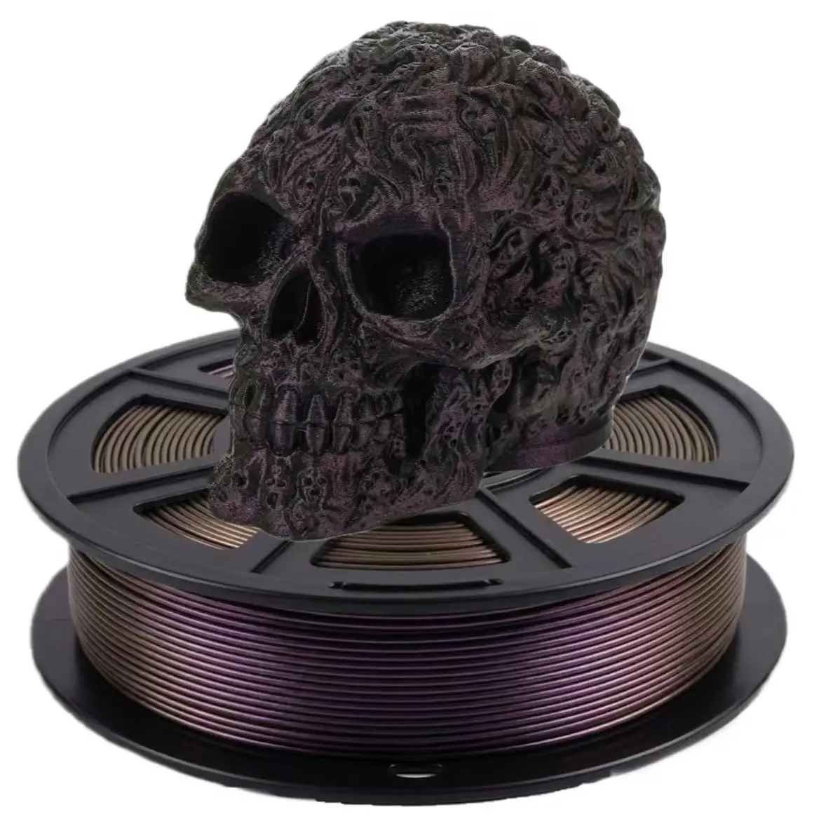 PLA 3D Printer Filament 1.75mm 1.1kg | Shimmering glitter finish, color-shifting effect, ±0.02 mm accuracy, tangle-free, vacuum
PLA 3D Printer Filament 1.75mm 1.1kg | Shimmering glitter finish, color-shifting effect, ±0.02 mm accuracy, tangle-free, vacuum