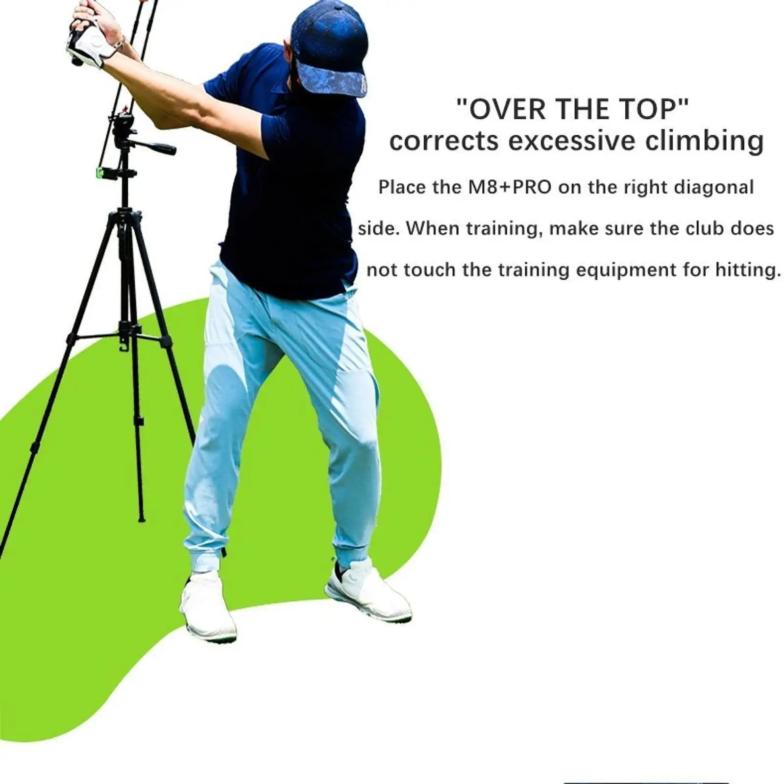 Anti Slip Golf Practice Strength Club Tripod Stand Swing Training Equipment for Improving Golf Swing at Home
Anti Slip Golf Practice Strength Club Tripod Stand Swing Training Equipment for Improving Golf Swing at Home