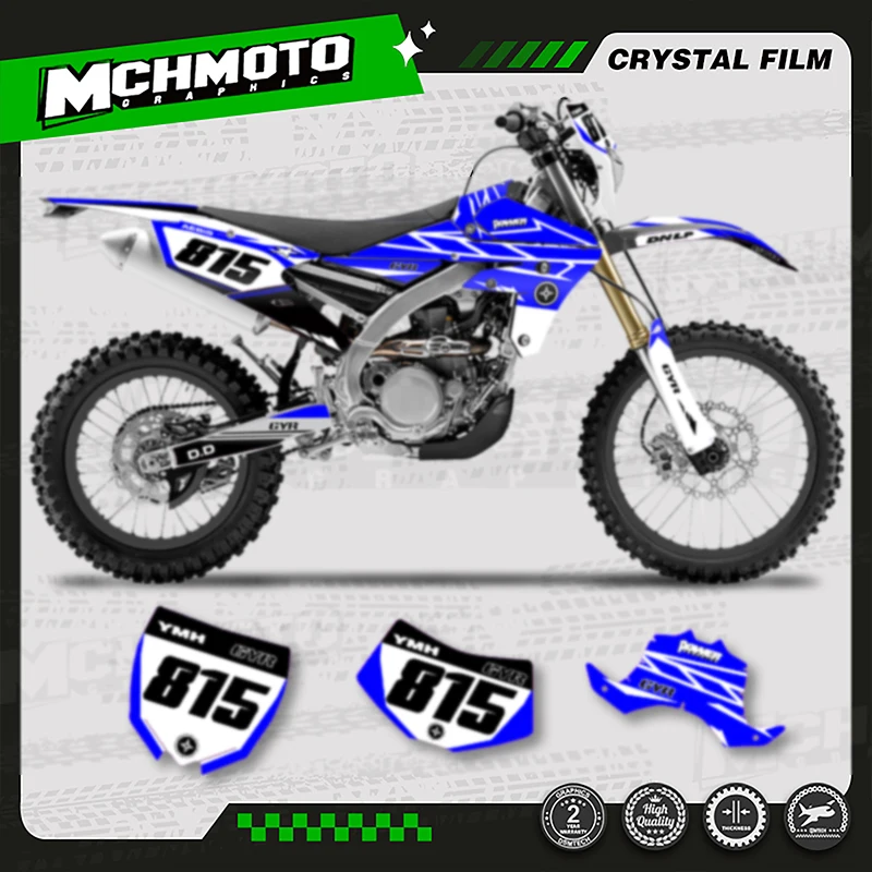 MCHMFG Custom Graphics Decal Stickers Kits For YAMAHA YZF450X 2015 2016 2017 2018 WRF450 2016 2017 2018 Number Name Custom
MCHMFG Custom Graphics Decal Stickers Kits For YAMAHA YZF450X 2015 2016 2017 2018 WRF450 2016 2017 2018 Number Name Custom