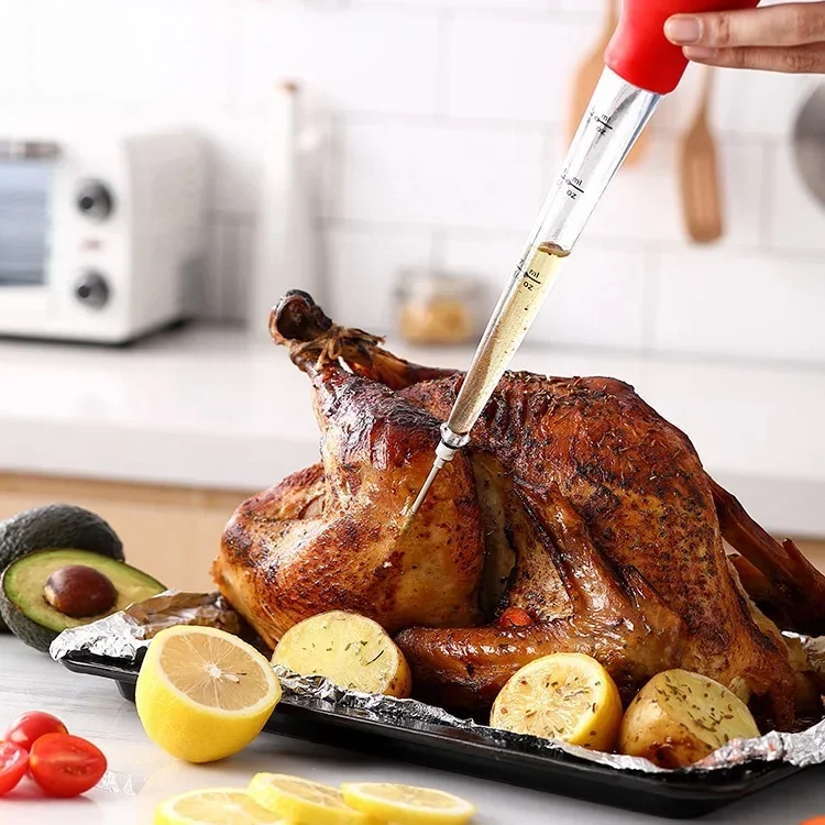 Quick seasoning cleaning brush taster pump silicone seasoning pump drip oil seasoning tube turkey baster set cooking oil brush
Quick seasoning cleaning brush taster pump silicone seasoning pump drip oil seasoning tube turkey baster set cooking oil brush