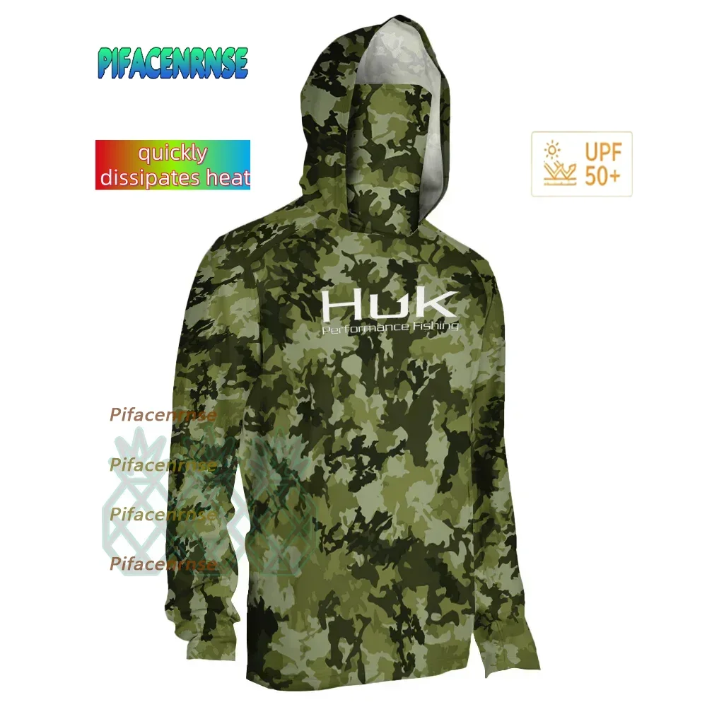 HUK Fishing Hoodie Shirts Long Sleeve Face Mask Fishing Clothing Uv Protection Breathable Performance Fishing Tops Camisa Pesca
HUK Fishing Hoodie Shirts Long Sleeve Face Mask Fishing Clothing Uv Protection Breathable Performance Fishing Tops Camisa Pesca