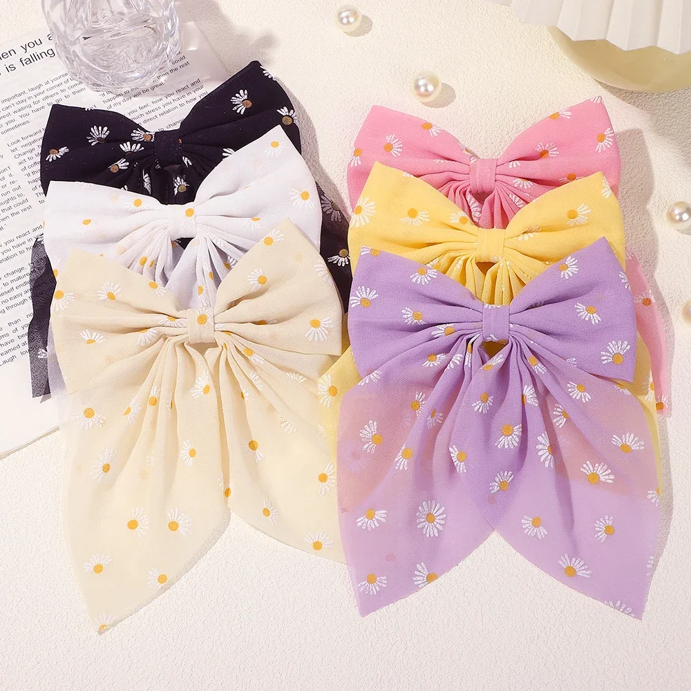 LOVEKIKI 1Pcs Lovely Daisy Flower Mesh Bow Hair Clips for Girls Kids Headwear Children's Hair Accessories Hairclip Hair Pin
LOVEKIKI 1Pcs Lovely Daisy Flower Mesh Bow Hair Clips for Girls Kids Headwear Children's Hair Accessories Hairclip Hair Pin