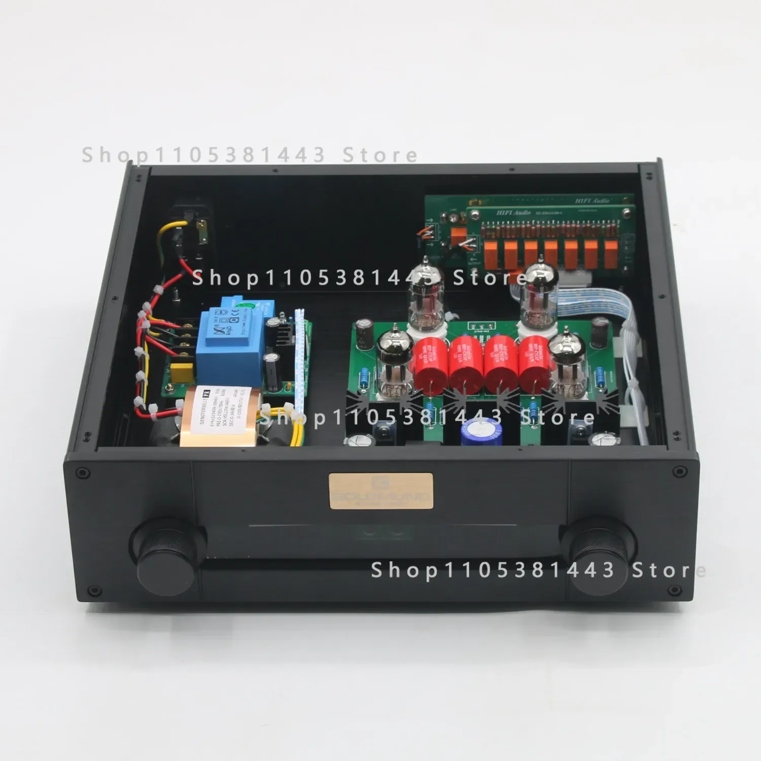 12AU7/ECC82 CARY SLP90 Circuit with Remote Control STR12A HiFi Stereo Vacuum Tube Preamplifier
12AU7/ECC82 CARY SLP90 Circuit with Remote Control STR12A HiFi Stereo Vacuum Tube Preamplifier