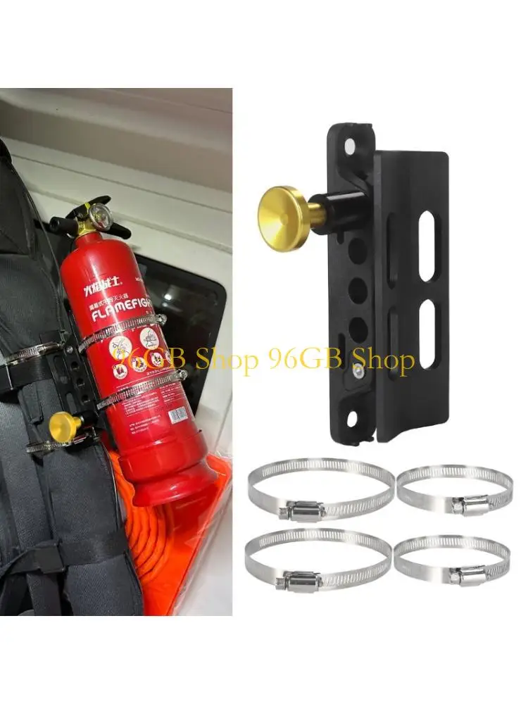 Кронштейн для огнетушителей на 96 ГБ с регулируемыми зажимами для удобного монтажа на каркасе безопасности диаметром 1,75–2 без
Кронштейн для огнетушителей на 96 ГБ с регулируемыми зажимами для удобного монтажа на каркасе безопасности диаметром 1,75–2 без