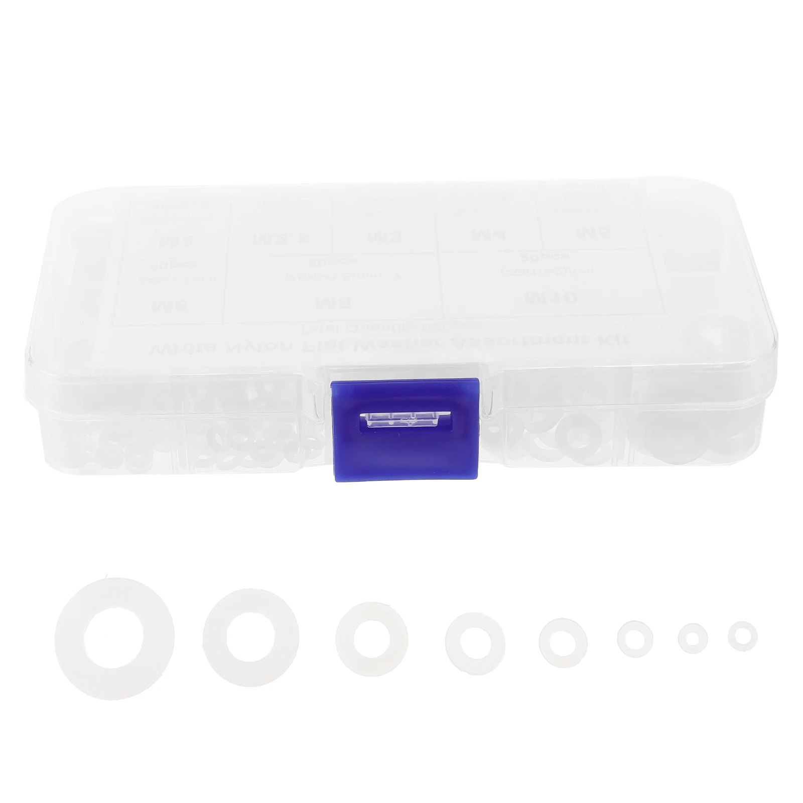 1 set 1 Set Plastic Flat Washer Assorted Round Washers For Electrical Connections Household Appliances Insulation
1 set 1 Set Plastic Flat Washer Assorted Round Washers For Electrical Connections Household Appliances Insulation