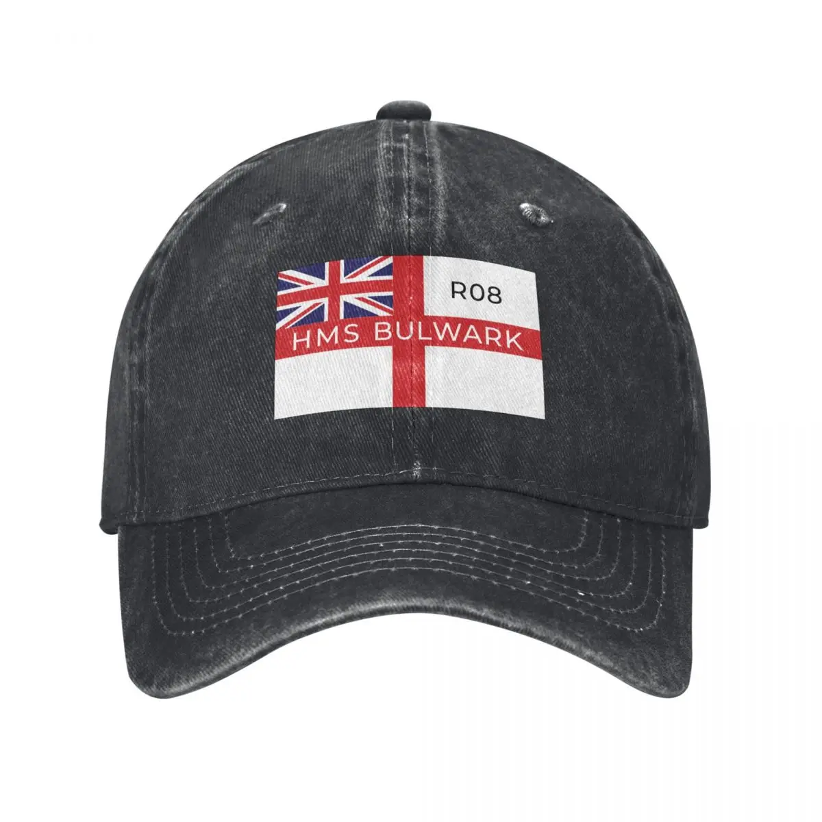 HMS Bulwark R08 On British White Ensign - British Navy Centaur Class Aircraft Carrier Baseball Cap
HMS Bulwark R08 On British White Ensign - British Navy Centaur Class Aircraft Carrier Baseball Cap
