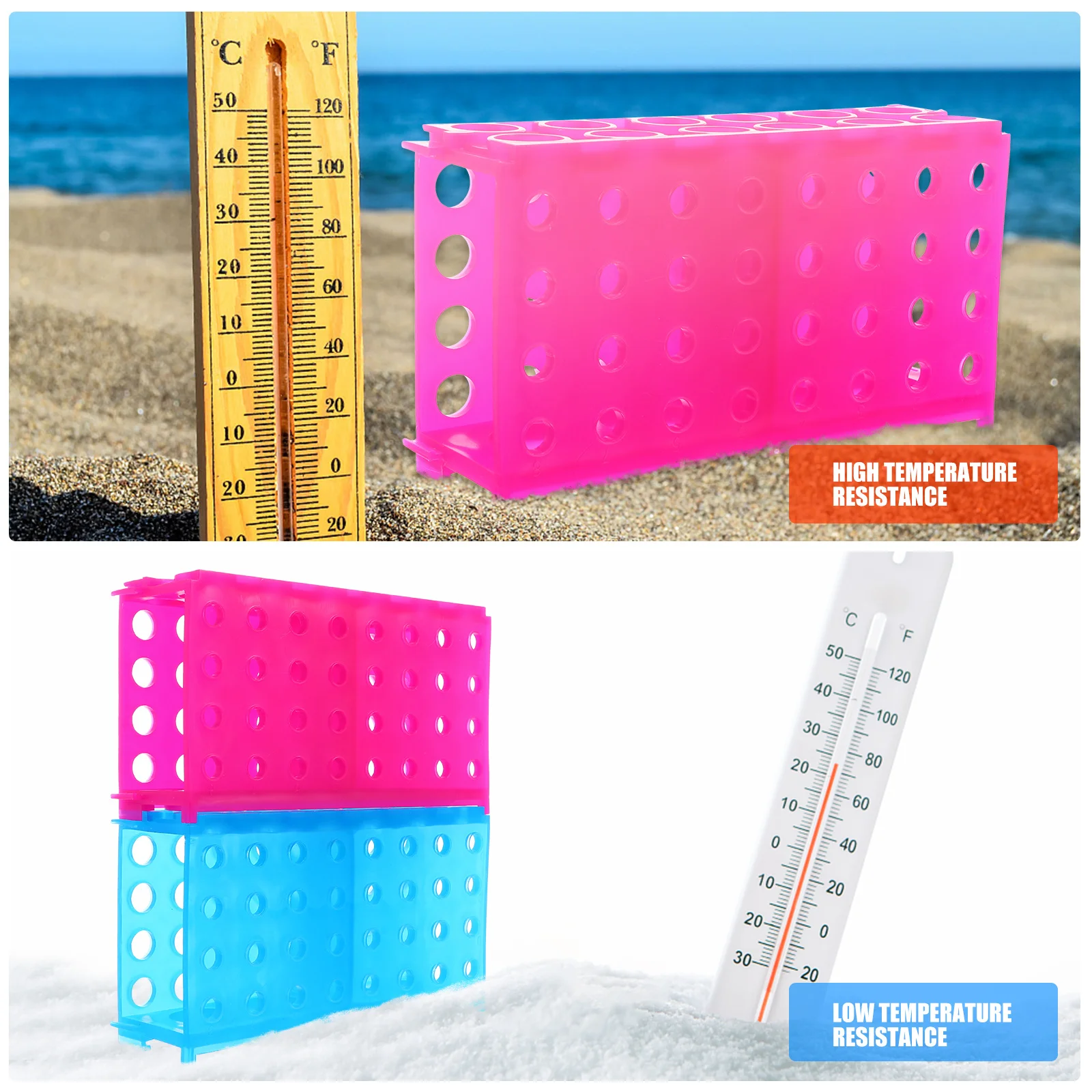 2pcs Rack Plastic Microcentrifuge Shelf Freezer Holder Lightweight Support Tube Bracket Microcentrifuge
2pcs Rack Plastic Microcentrifuge Shelf Freezer Holder Lightweight Support Tube Bracket Microcentrifuge
