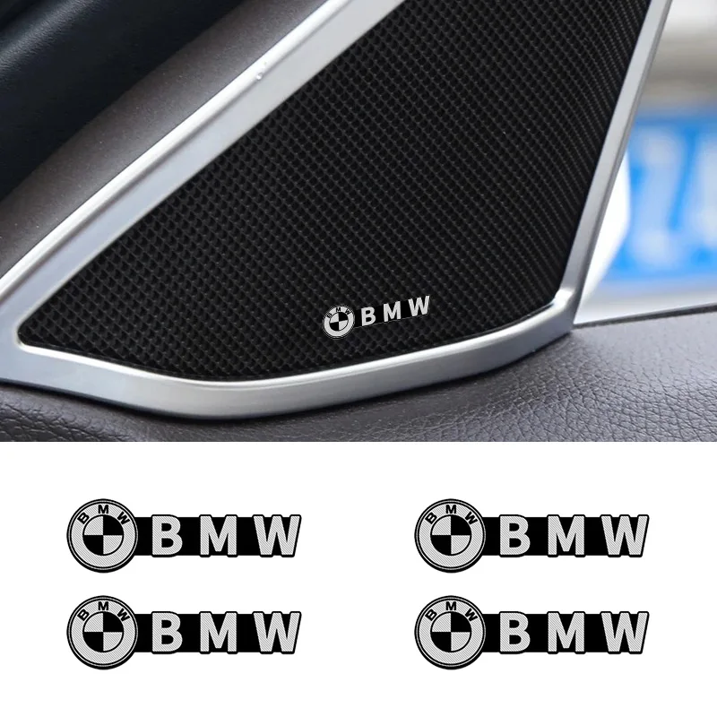 For BMW M E46 E90 E60 F30 G20 X1 X2 X3 X4 X5 X6 X7 Z4 i3 i4 i5 i7 M2 M3 F10 4pcs Car Speaker Audio Stickers Badge Emblem Decal
For BMW M E46 E90 E60 F30 G20 X1 X2 X3 X4 X5 X6 X7 Z4 i3 i4 i5 i7 M2 M3 F10 4pcs Car Speaker Audio Stickers Badge Emblem Decal