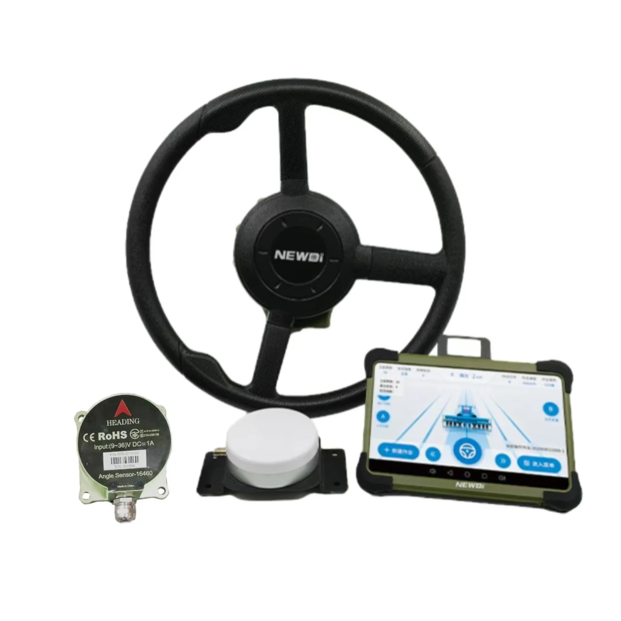 Tractor Navigation Autopilot Newdi Automatic Steering NG3A Autonomous Driving Guidance System Agricultural GPS RTK For Tractor
Tractor Navigation Autopilot Newdi Automatic Steering NG3A Autonomous Driving Guidance System Agricultural GPS RTK For Tractor