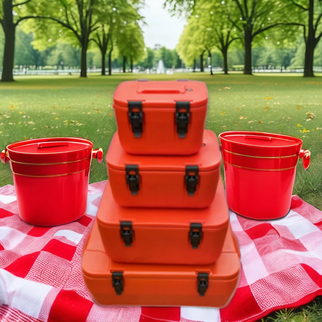 4-Piece Set Strong Metal Cooler Box 8-15-28-40L Round Cooler For Cold And Warm Beverages For Camping
4-Piece Set Strong Metal Cooler Box 8-15-28-40L Round Cooler For Cold And Warm Beverages For Camping